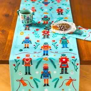 Used Once/Looks Brand New Anthropologie Nutcracker Table Runner